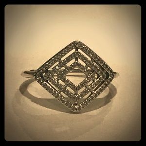 Pandora Ring - Geometric Lines